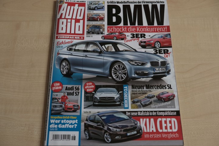 Deckblatt Auto Bild (16/2012)